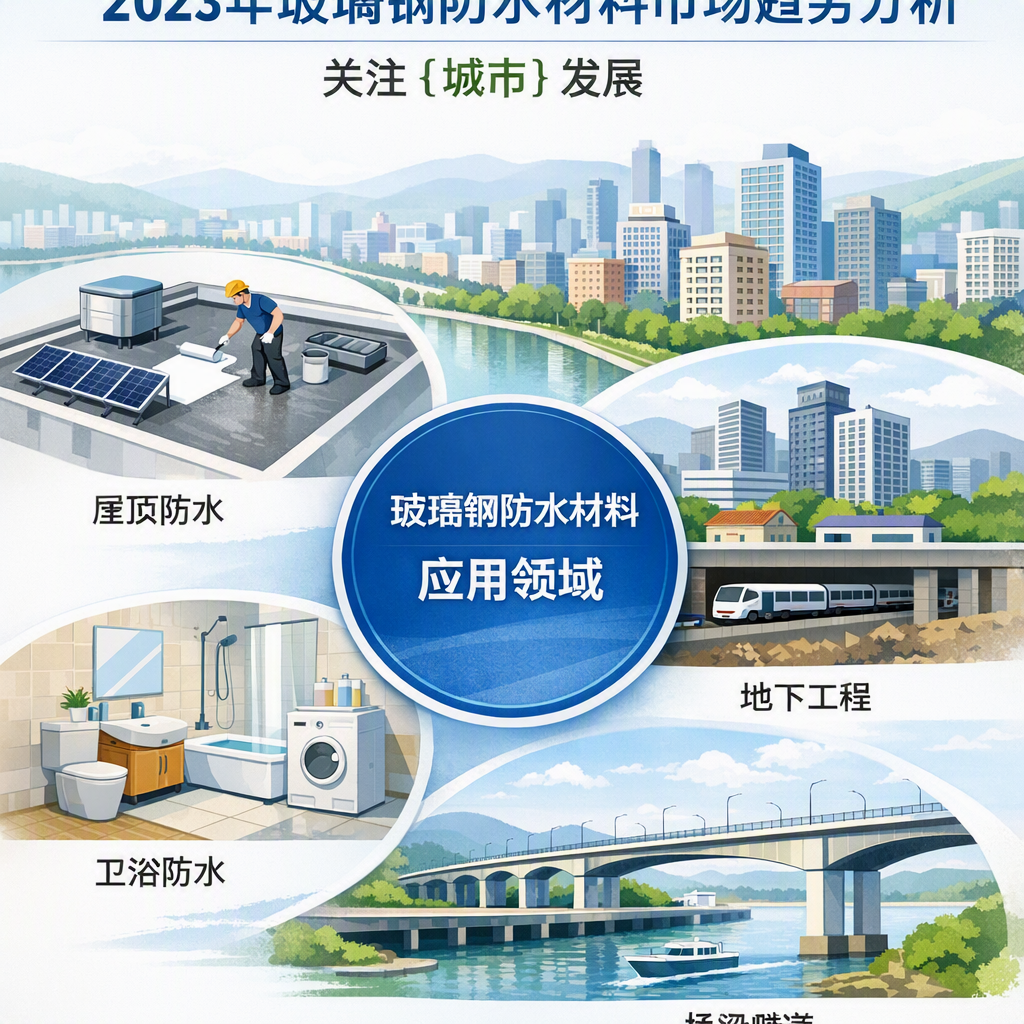 2023年玻璃钢防水材料市场趋势分析,关注 银川 发展