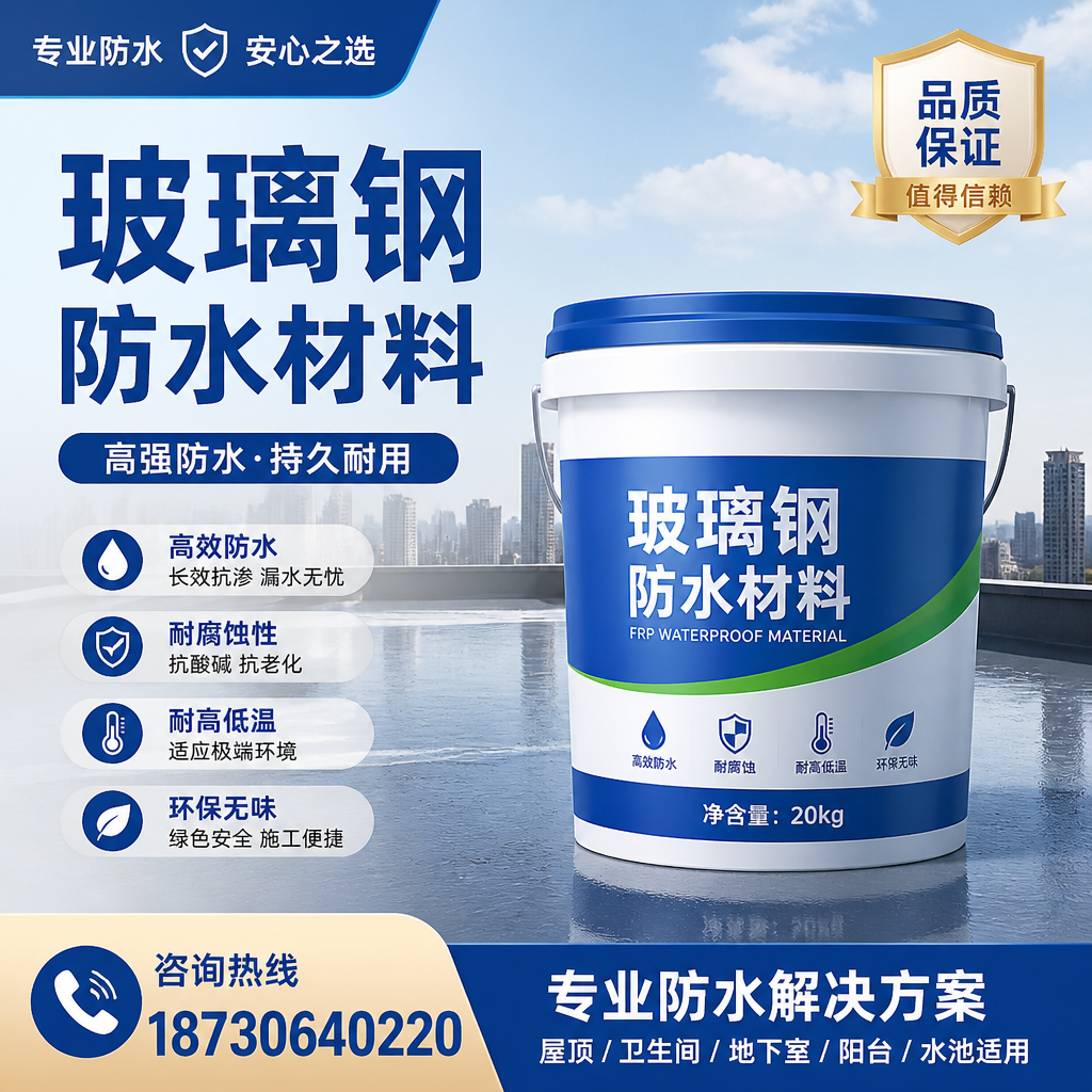了解玻璃钢防水材料的市场趋势,银川 企业不可不知