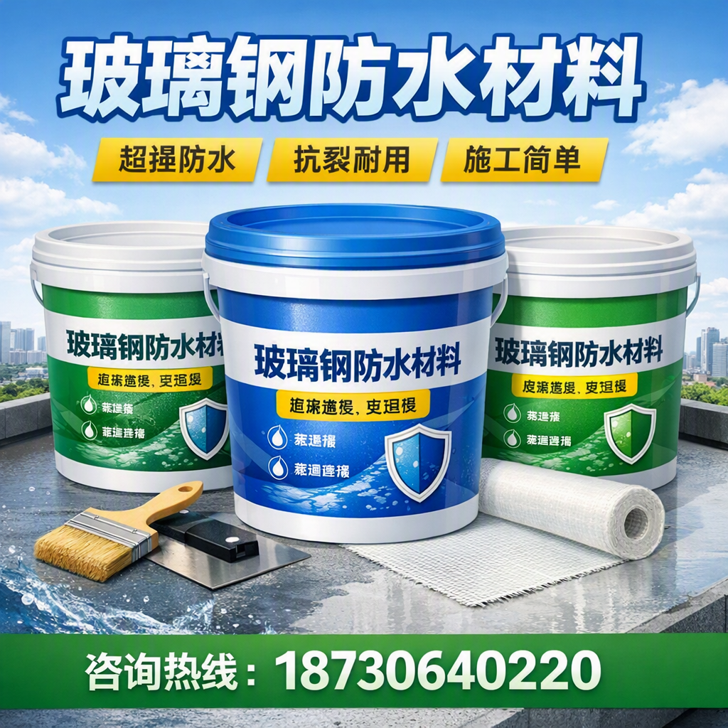 了解玻璃钢防水材料的市场趋势,银川 企业不可不知